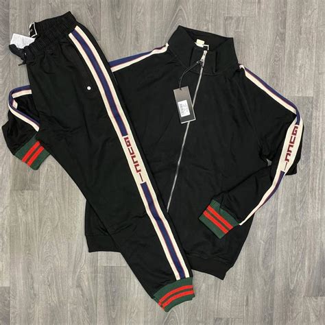 orange and blue gucci tracksuit|Gucci tracksuit cheap.